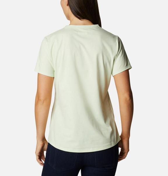 Columbia T-Shirt Dame Sun Trek LyseGul MQPH04598 Danmark